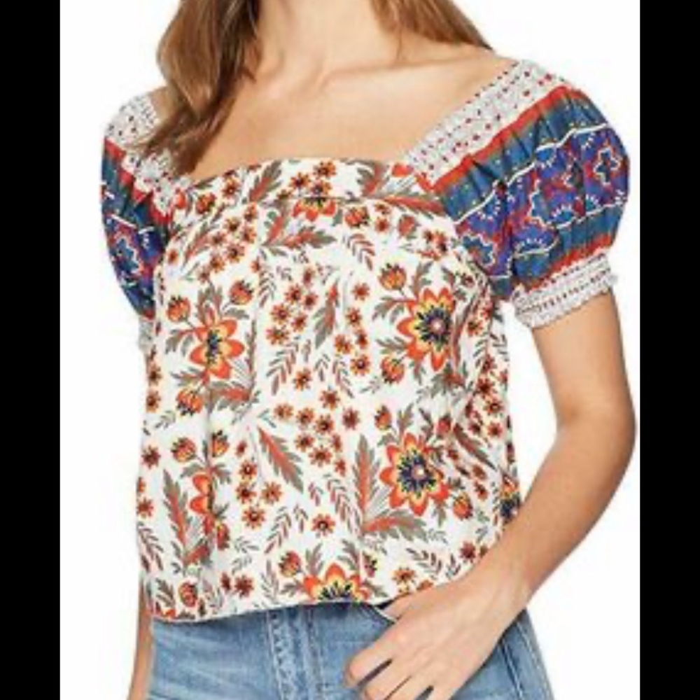 Joie Puff sleeve top size xs